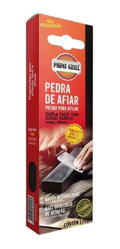 Pedra Para Amolar E Afiar Dupla Face Prime Grill