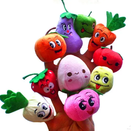 Peluches de frutas y verduras cheap