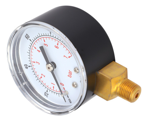 Manómetro De Presión De Agua De 0-100 Psi, 0-7 Bar, 50 Mm, E