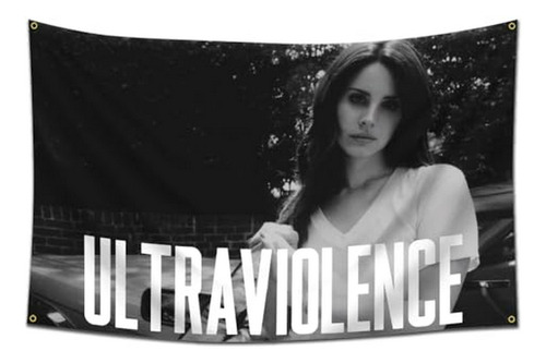 Tapiz De Bandera De Enmoon Lana Del Singer Rey, Cubierta De 