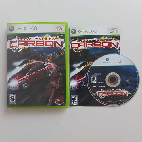  Need For Speed Carbon Xbox 360 Físico Original + Nf
