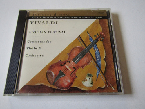 Vivaldi Concertos Para Violin Sony U.s.a 1994 Impecable.