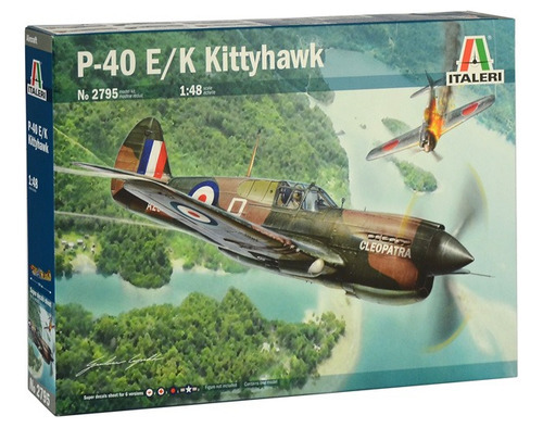 P-40 E/k Kittyhawk 1/48 Kit Para Montar Italeri 2795