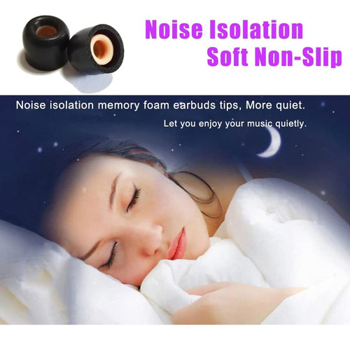Almohadillas P/ Audionos Sony Wf-1000 Xm4, S, 8 Unidades, Ne