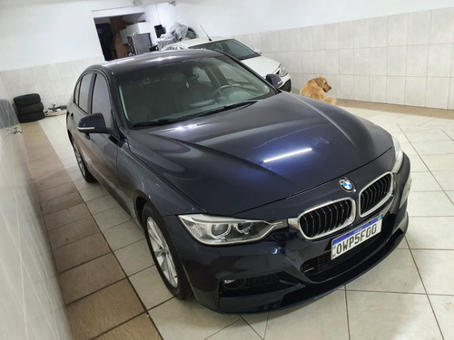 Imagem 1 de 9 de Bmw 328i 2014 Azul Com 55.000 Kms Originais
