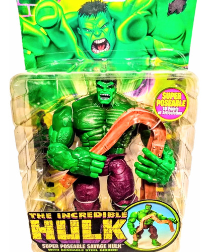 Toybiz Marvel Legends The Incredible Hulk 2004 - Hulk Savage (Usado)