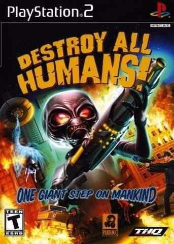 Jogo Ps2 - Destroy All Humans