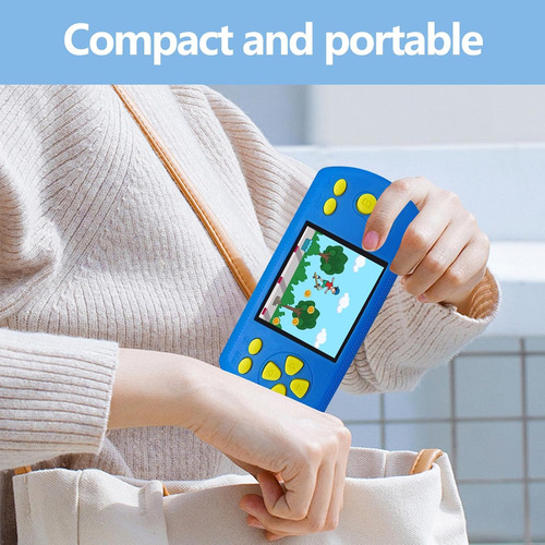Consola De Juegos Portátil De 16 Bits Para Niños Y Adultos,
