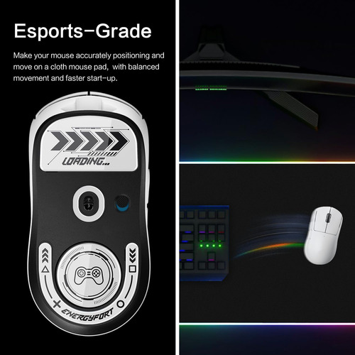 Moshou Mouse Feet Skates Para Logitech G Pro X Superlight 2