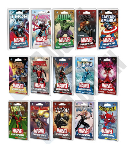 Marvel Champions - Expansiones Pack - Español / Updown