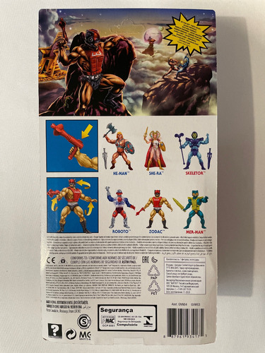 Zodac Motu Origins Wave 3 Card Unpunched Multilenguaje 2020 (Usado)