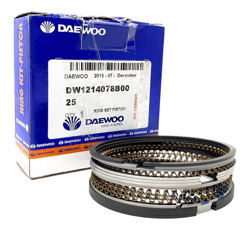 Anillos Spark 010 0.25 2006 - 2012 Original Daewoo Korea