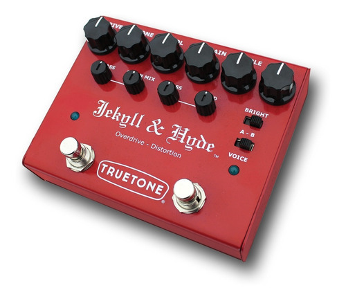 Pedal Efectos Truetone V3 Jekyll & Hyde Overdrive/distortion Color Rojo