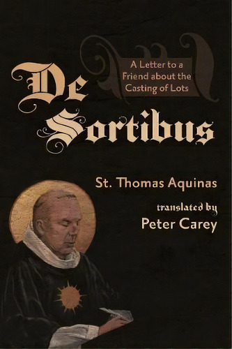 De Sortibus, De Thomas Aquinas. Editorial Cascade Books, Tapa Dura En Inglés