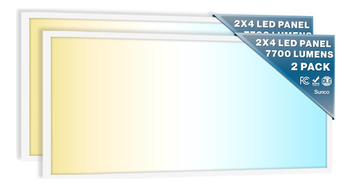 Panel Led 2x4 Sunco, 7700lm, 40w/50w/60w, 4000k/5000k/6000k,