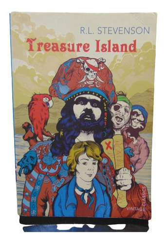 Adp Treasure Island Robert Louis Stevenson / Ed. Vintage