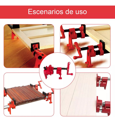 Kit De Prensas De Tubos Sergeant 3/4 Para Carpintería, 1 Uni