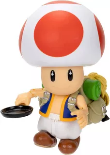 Super Mario Bros Movie 5 Toad Figure Jakks Pacific Hongo