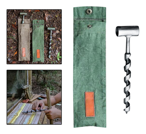 Llave De Barrena Manual Taladro De Madera De Supervivencia