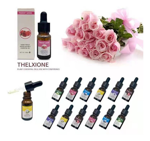 Imagen 9 de 10 de Pack 12 Esencias Aromas Aceites P/ Vaporizador Humidificador