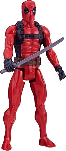 Muñeco Marvel Figura Deadpool 30 Cms Titan Hero Original 