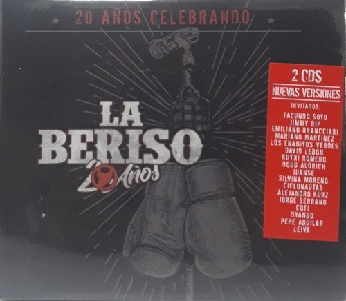 Cd La Beriso 20 Años Celebrando 2 Cds