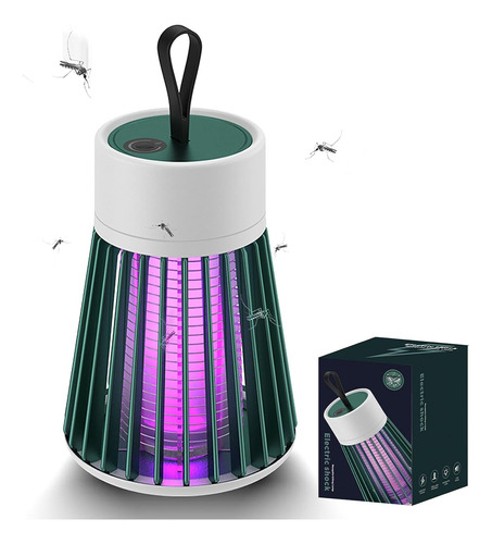 Trampa Mata Mosquitos Interior Recargable Usb