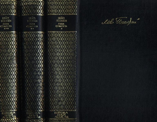 Leão Tolstoi Obra Completa 3 Volumes