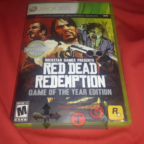 Red Dead Redemption Game Of The Year / Xbox 360 / One / X