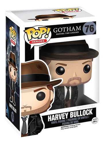 Funko Pop Gotham Harvey Bullock 76 Orig Funko Scarletkids
