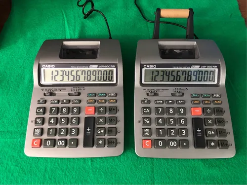 Casio hr100tm hot sale