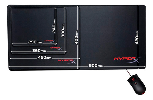 Mousepad Gamer Hyperx Fury S Pro Gaming Extra Large