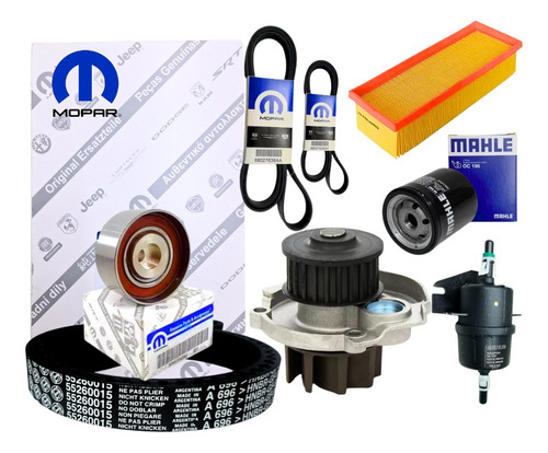 Kit Distribucion Fiat Palio Attractive 1.4 8v Evo - Mopar