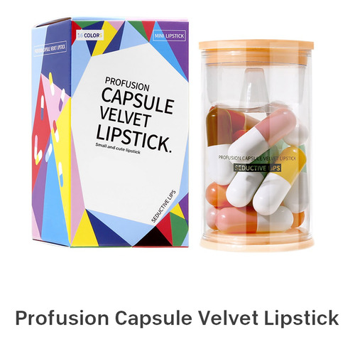Set De Minipintalabios De 16 Ml, Paquete De 16 Ml, Lápiz Lab