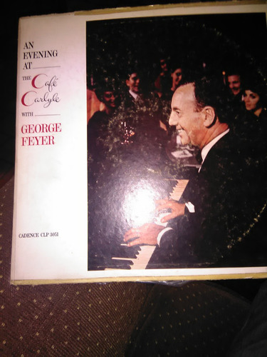 Vinilo George Feyer The Cafe Carlyle 100 Tit+