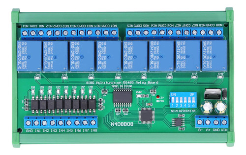 Placa Expansion Plc Modulo Rele Rs485 6 Modo Trabajo Para 64