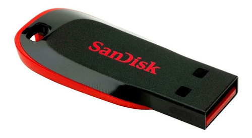 Pen Drive 64 Gb Sandisk Cruzer Blade Usb 2.0 Pc / Notebook