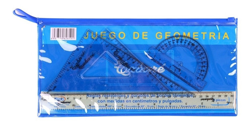 Imagen 1 de 1 de Juego De Geometría Tabaré 30cm