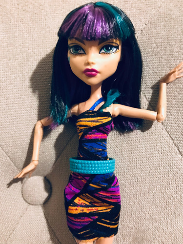 Muñeca Monster High Cleo De Nile Creepateria (Usado)