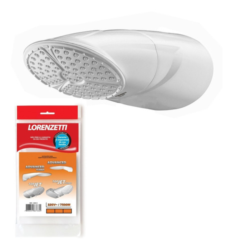 Imagem 2 de 8 de Resistência Chuveiro Top Jet Turbo 220v 7500w Lorenzetti