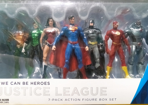 Justice League 7-pack We Can Be Heroes
