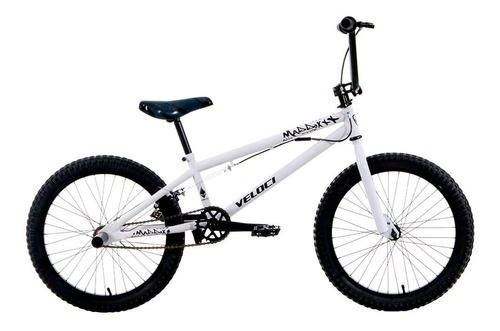 Bicicleta Veloci Maddox Freestyle Rodada 20 Blanco Infantil