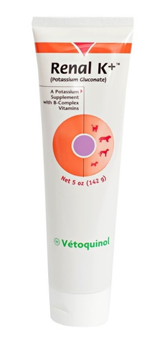 Renal K Vetoquinol Gel 120 Gr Perro Gato Problema Renal 