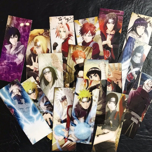 Imagen 3 de 6 de Imanes Naruto X 17 Personajes Variados - Animeras
