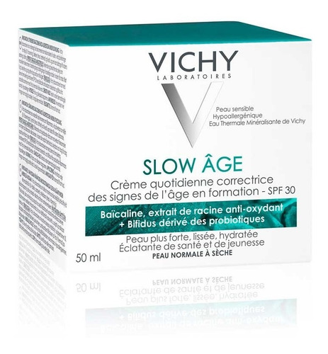Imagen 4 de 5 de Crema Anti-edad Rica Con Fps 30 Vichy Slow Age 50ml