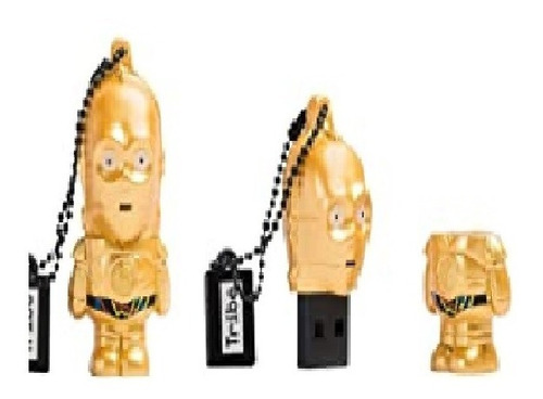 Imagen 2 de 2 de Memoria Usb 8gb 2.0 Starwars C-3po Tribe