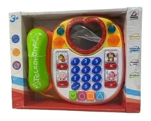 Tel fono Did ctico Sonidos Ense anza Juguete Bebes