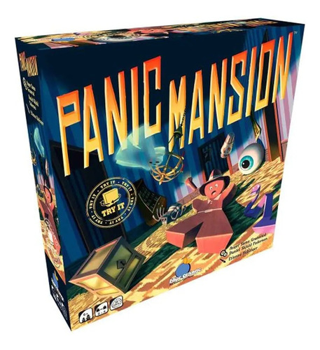 Juego De Mesa Panic Mansion Maldición De Objetos Divertido