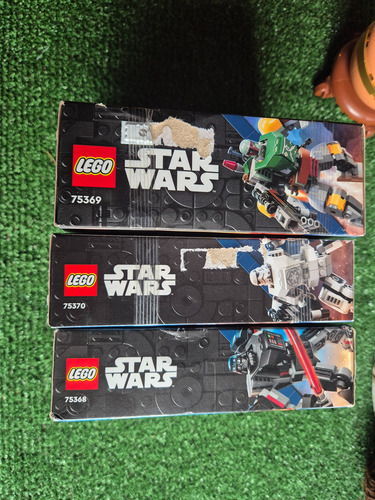 Lego Stormtrooper, Boba Fett Y Darth Vader Star Wars 138 (Usado)