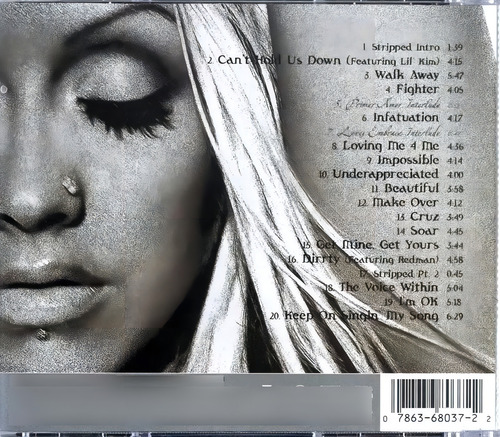 CD - Christina Aguilera - Desnuda